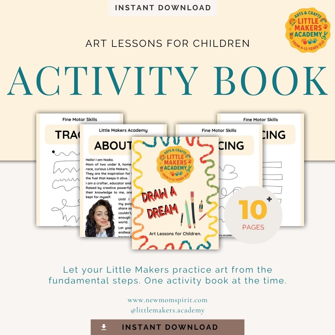 ✏️ Step 1: Learn How to Draw – Tracing Practice Printable