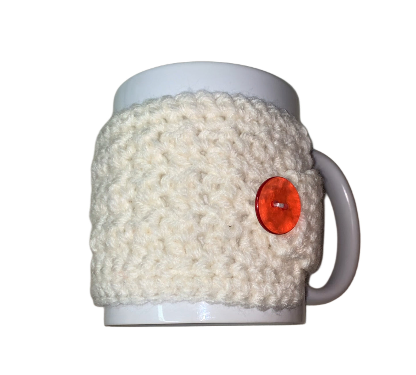 Pattern Handcrafted Mug Cozy Warmer – Perfect for Winter and Crochet Lovers