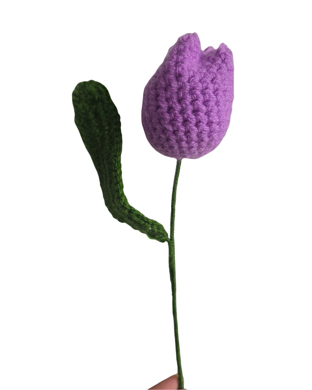 Crochet Tulip Pattern | Realistic Filled Tulip Crochet Flower | Instant PDF Download