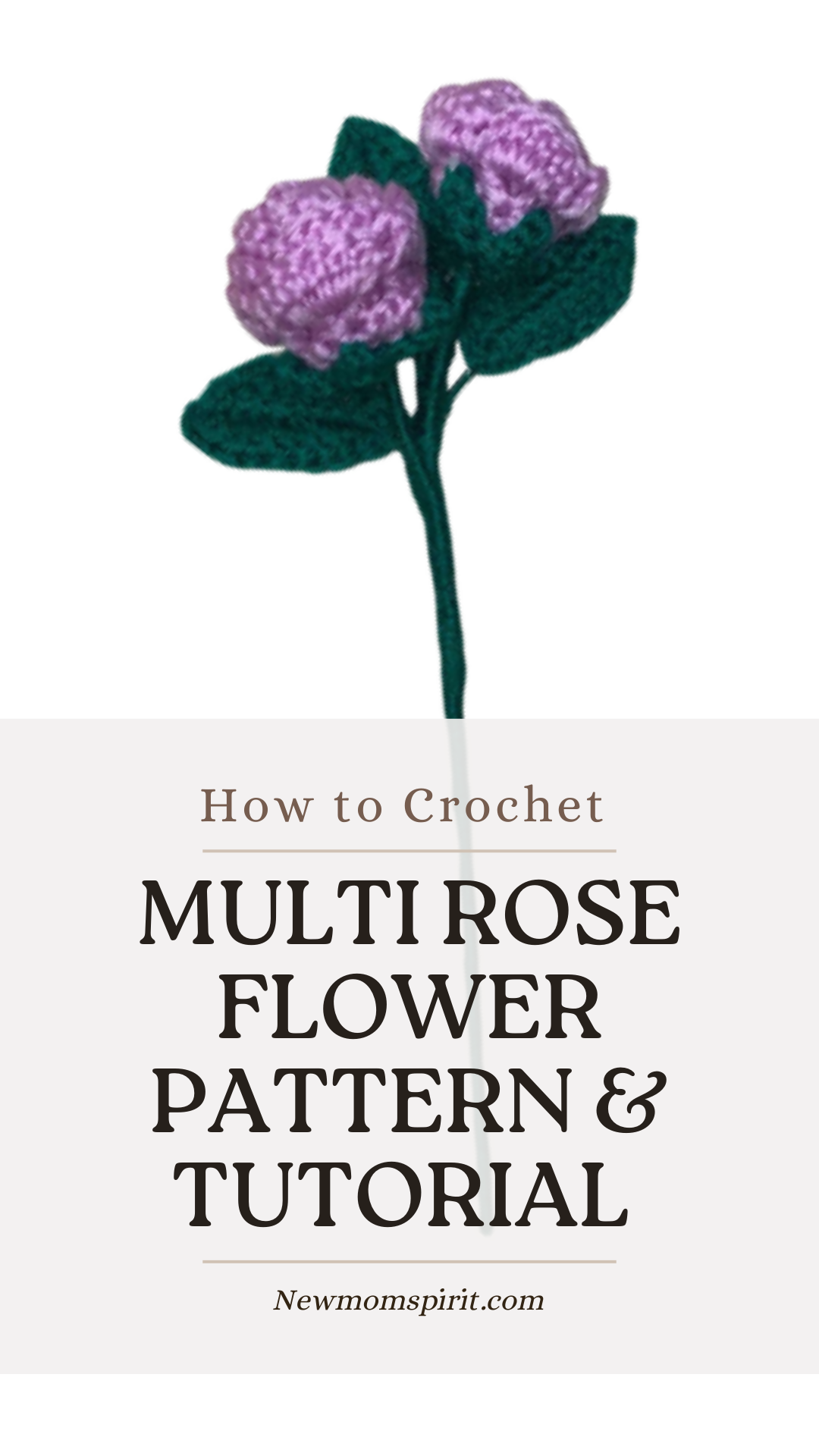 Multi Roses Crochet Pattern (Digital Download)