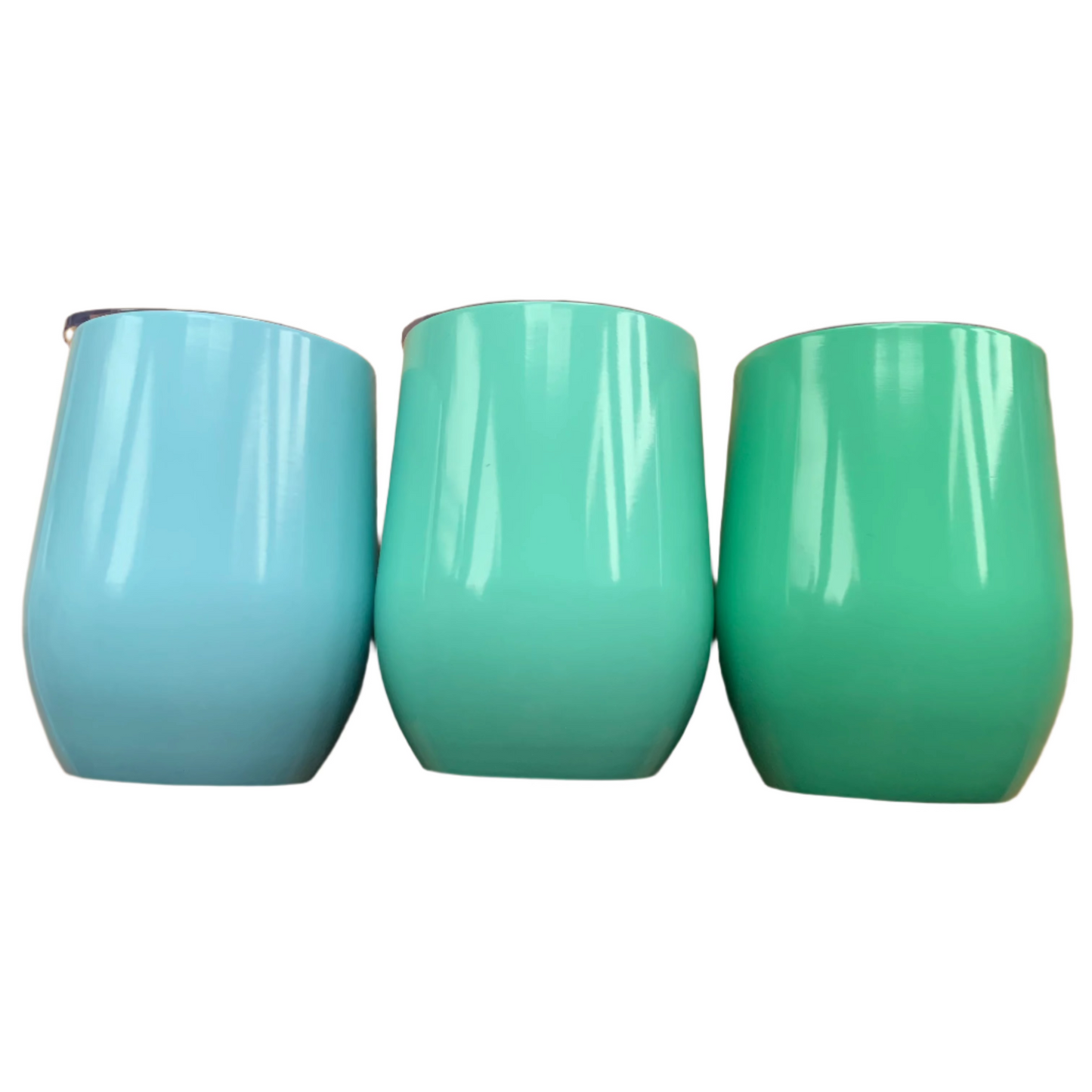 15oz Egg Cup Shape Tumbler | Stainless Steel Double-Walled Egg Drink | Hot, Warm, Cold Drinks | Different Colors with Brand Logo Engraved