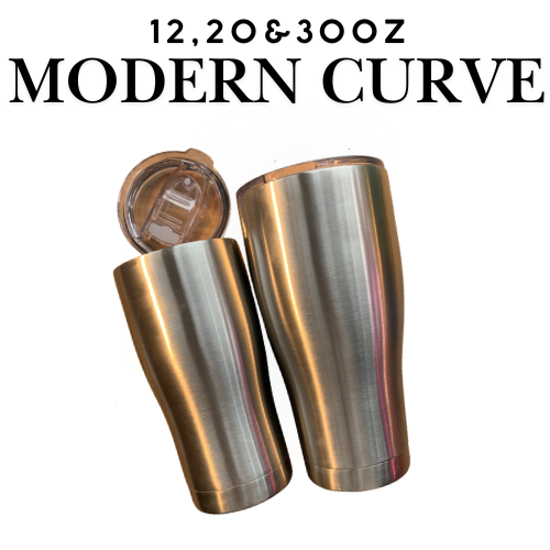 20oz Stainless Steel Modern Curve Tumbler