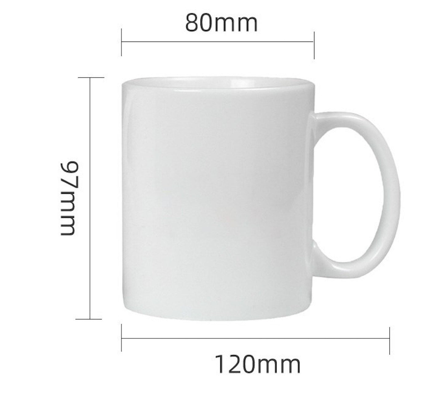 11oz Ceramic Sublimation Mug