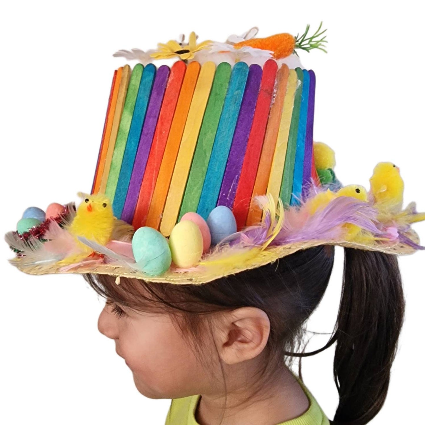 Handmade Personalised Easter Bonnet – Custom Kids’ Hat for Egg Hunts & Spring Fun