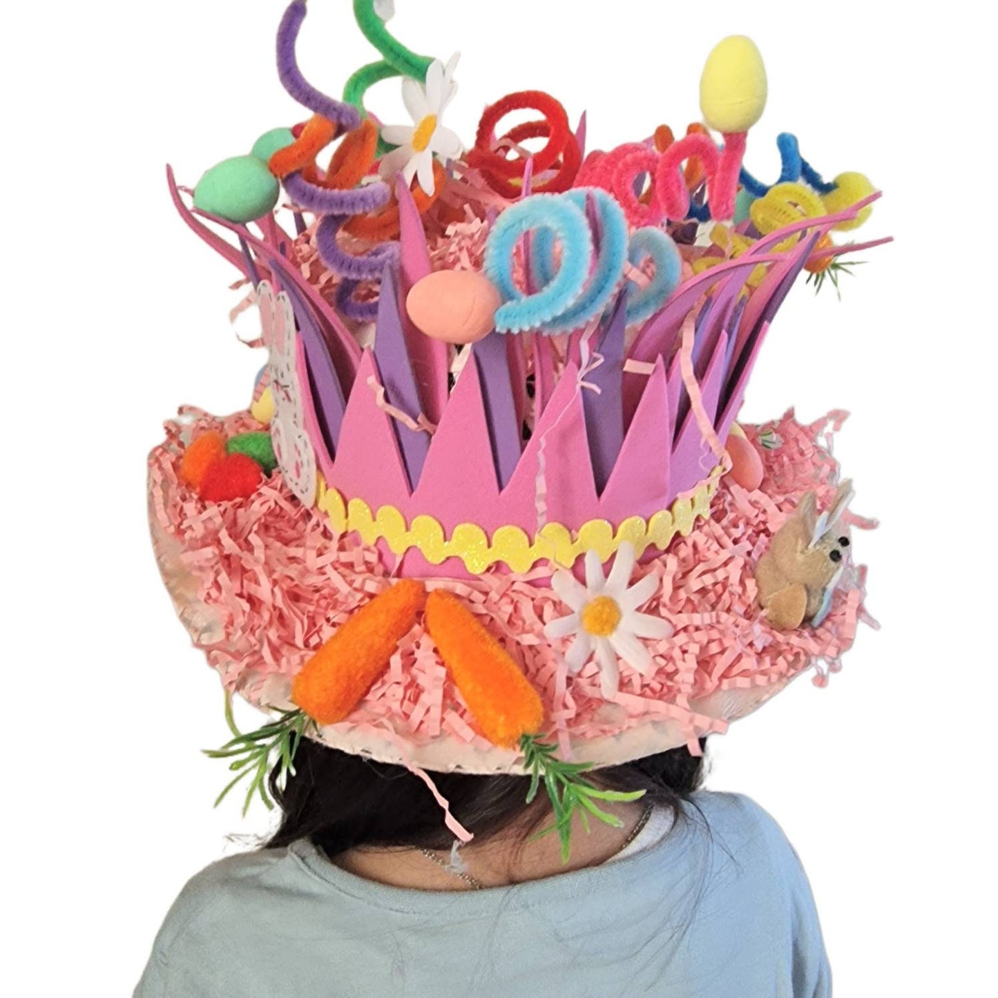 Handmade Personalised Easter Bonnet – Custom Kids’ Hat for Egg Hunts & Spring Fun