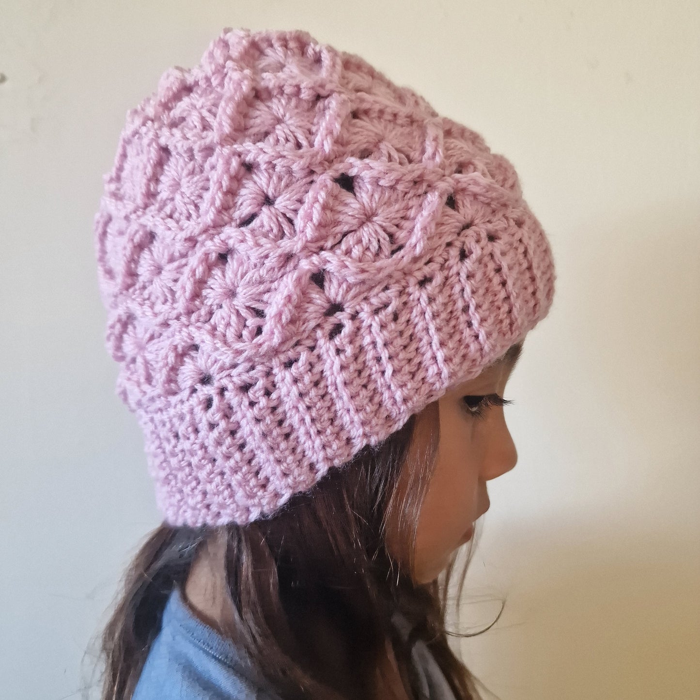 Bavarian Crochet Beanie Winter Hat - Handcrafted Women's, Child's, and Teenager's Accessories - Multiple Colors & Sizes Available