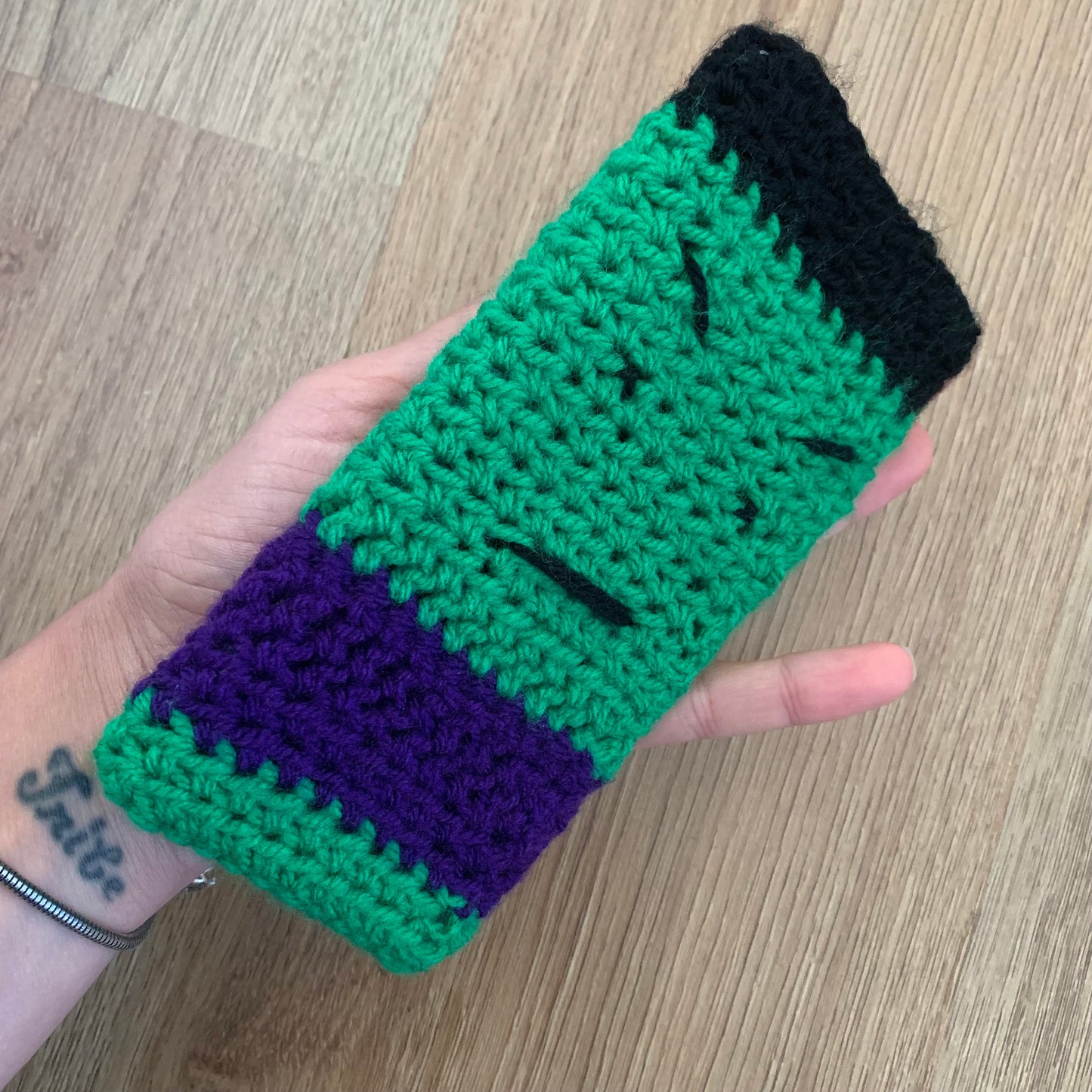 Crochet Avengers/Princess/Cartoon Personalized Gadget Cover | Mobile, Tablet, Kindle, Laptop Sleeve