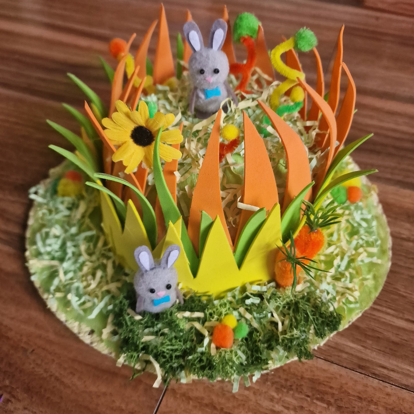 Handmade Personalised Easter Bonnet – Custom Kids’ Hat for Egg Hunts & Spring Fun