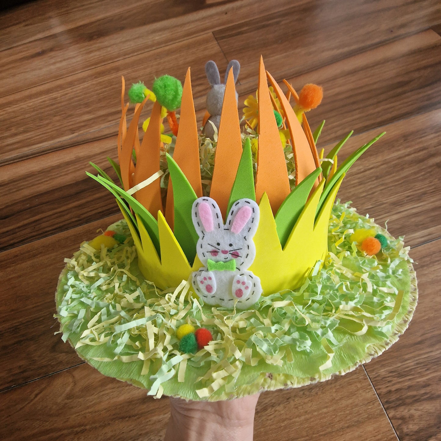 Handmade Personalised Easter Bonnet – Custom Kids’ Hat for Egg Hunts & Spring Fun