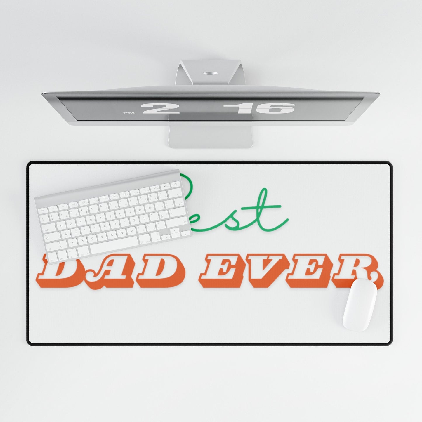 Minimalist Desk Mat | Smooth Surface with Anti-Slip Base | Scratch and Stain Resistant