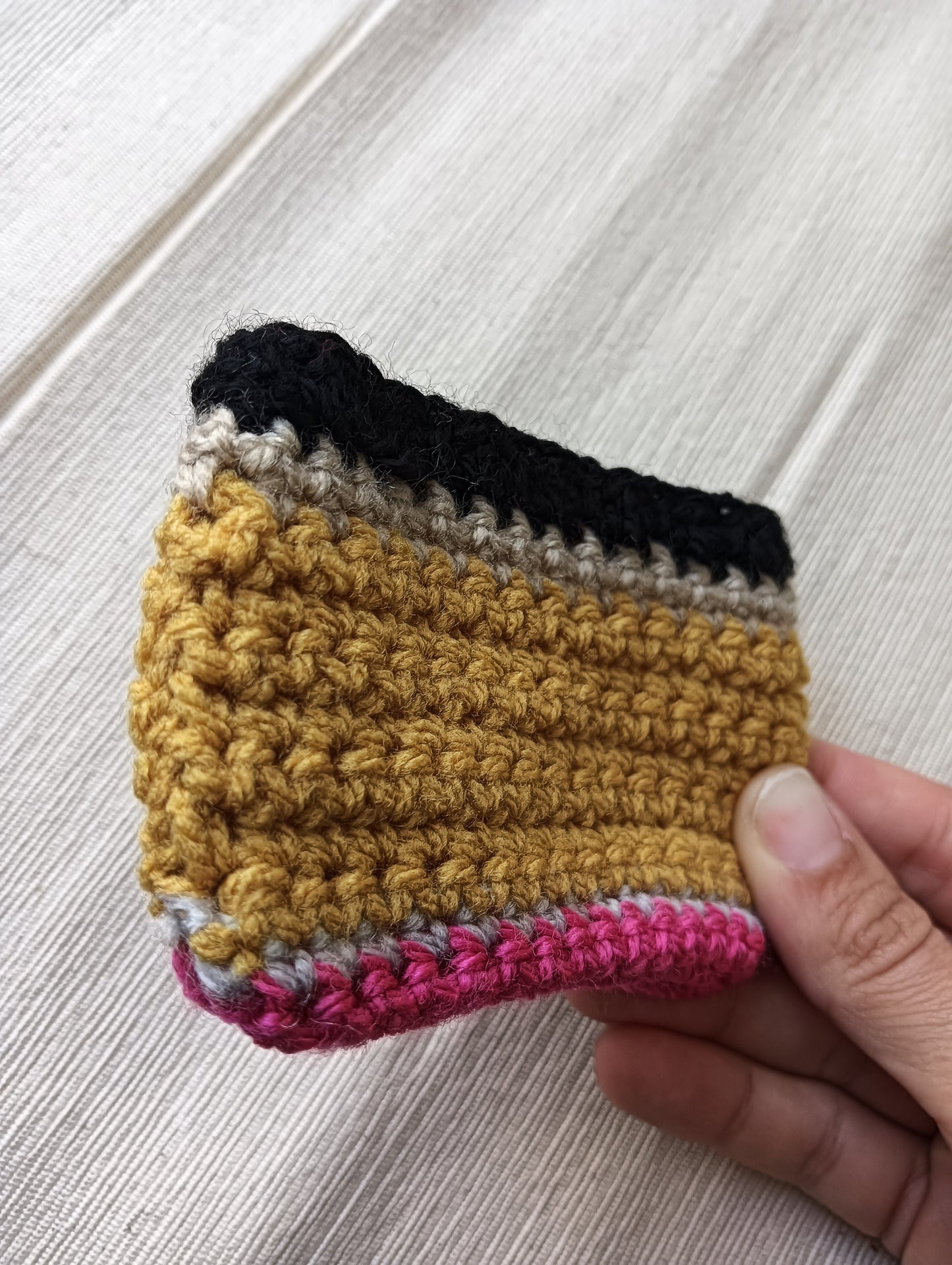 Handmade Pencil Crochet Gifts – Wallets, Mug Warmers, Pouches, Laptop Covers – Physical Item
