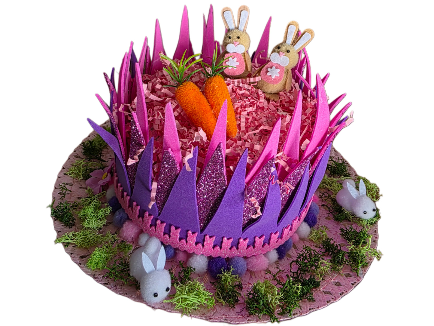Handmade Personalised Easter Bonnet – Custom Kids’ Hat for Egg Hunts & Spring Fun