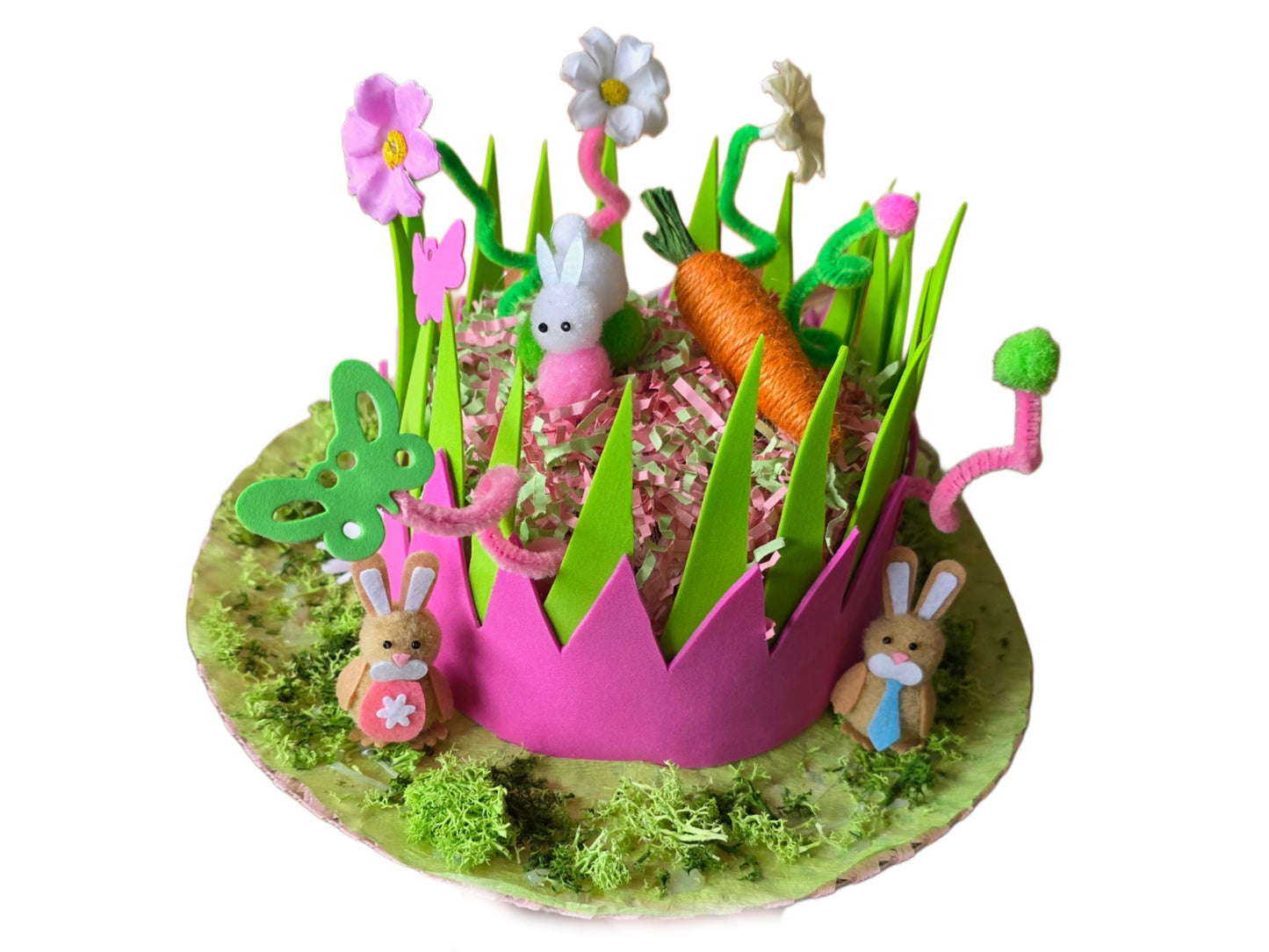 Handmade Personalised Easter Bonnet – Custom Kids’ Hat for Egg Hunts & Spring Fun