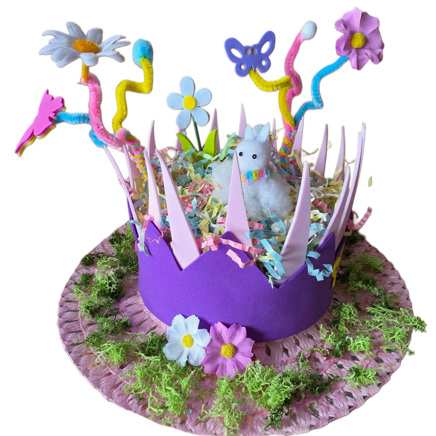 Handmade Personalised Easter Bonnet – Custom Kids’ Hat for Egg Hunts & Spring Fun