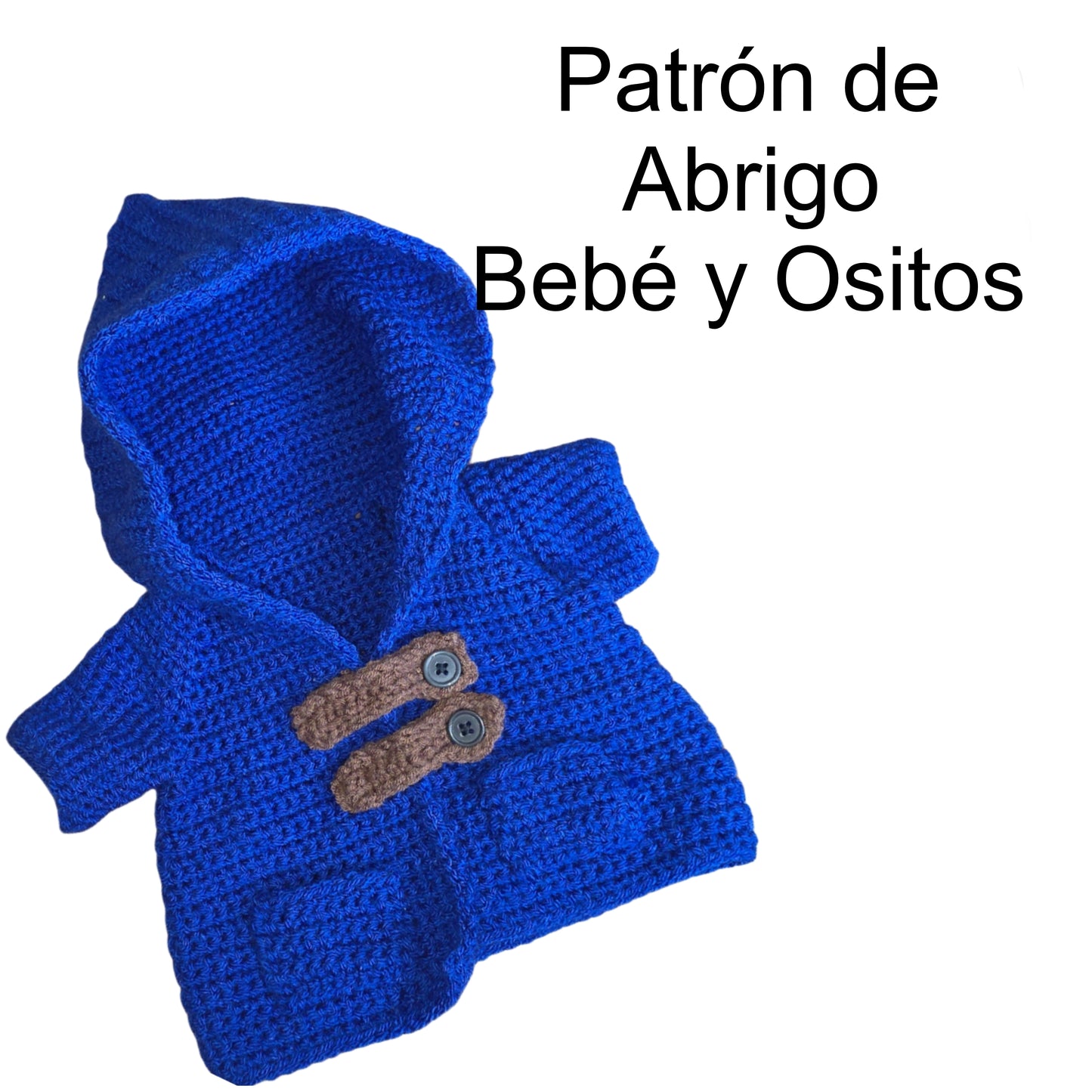 🧥 Patrón de Abrigo de Crochet Estilo Paddington Bear 🐻