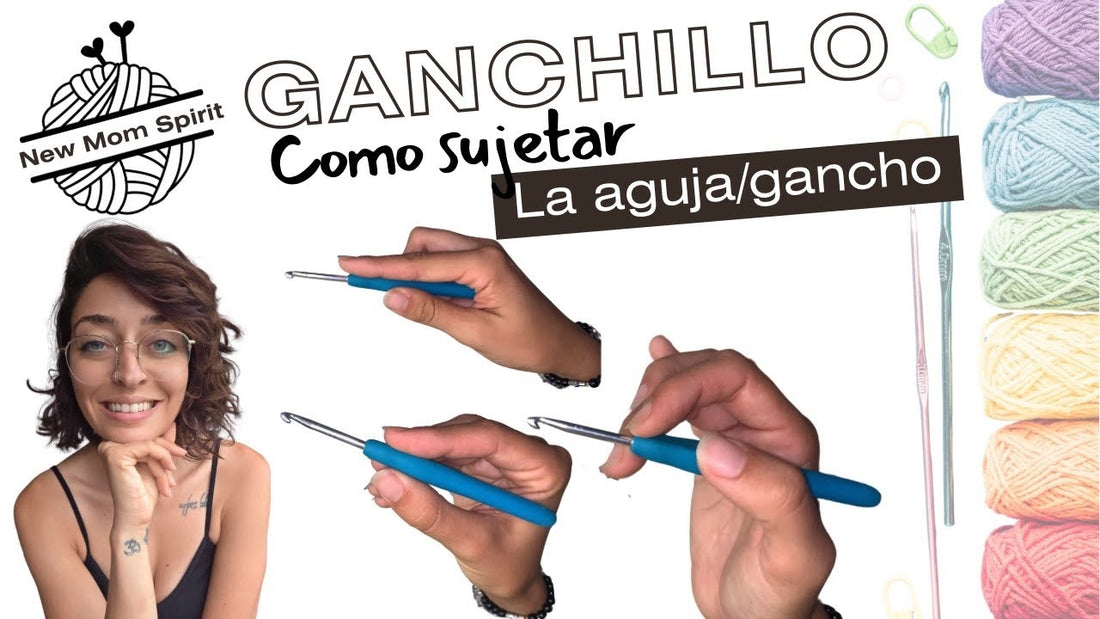 Cómo Sujetar el Hilo y Gancho con Comodidad – Encuentra Tu Estilo