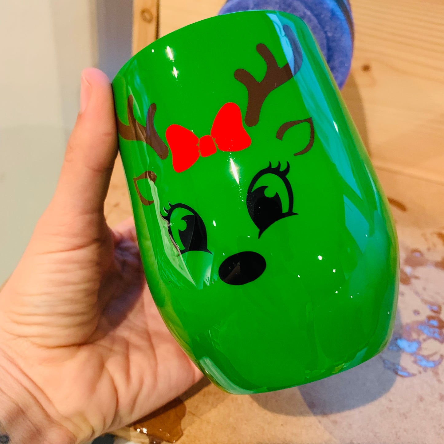 ✨ Custom Personalised Tumbler – Your Design, Your Way! (Multiple Sizes) | Handmade Epoxy Glitter Drinkware ✨