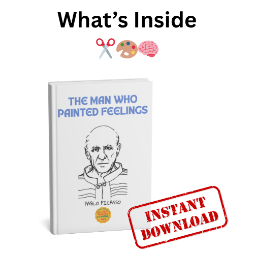 Pablo Picasso Activity Book for Ages 9–13 | Printable Art, History & Geography Learning Resource
