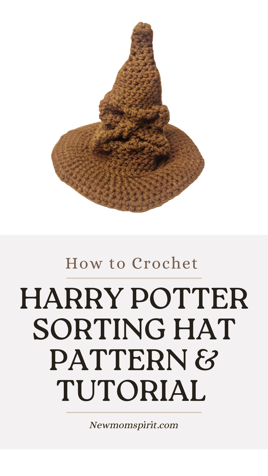 Wizard Sorting Hat Crochet Pattern – Magical School Hat PDF Tutorial