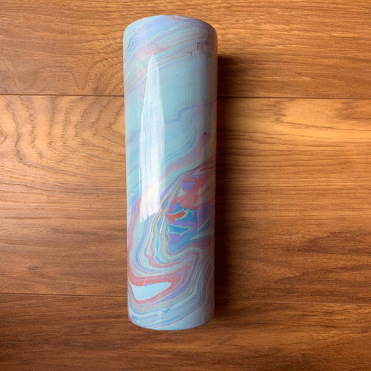 Custom Personalised Tumbler - Epoxy and Sublimation Finished.