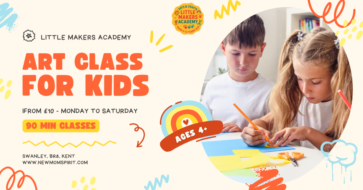 In-Person Art & Craft Classes for Kids – 6-Week Block | Autumn & Christmas Themes