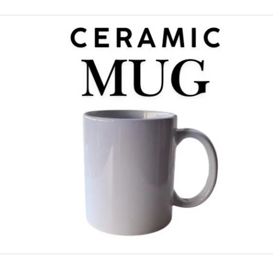 Tasse à sublimation en céramique de 11 oz