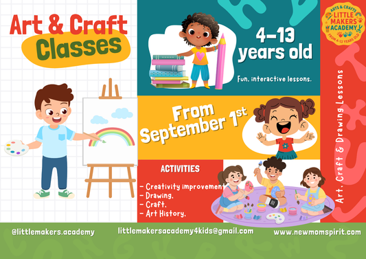 Art & Craft Classes — Swanley BR8  — 5–13 yrs — Book single or 6-pack