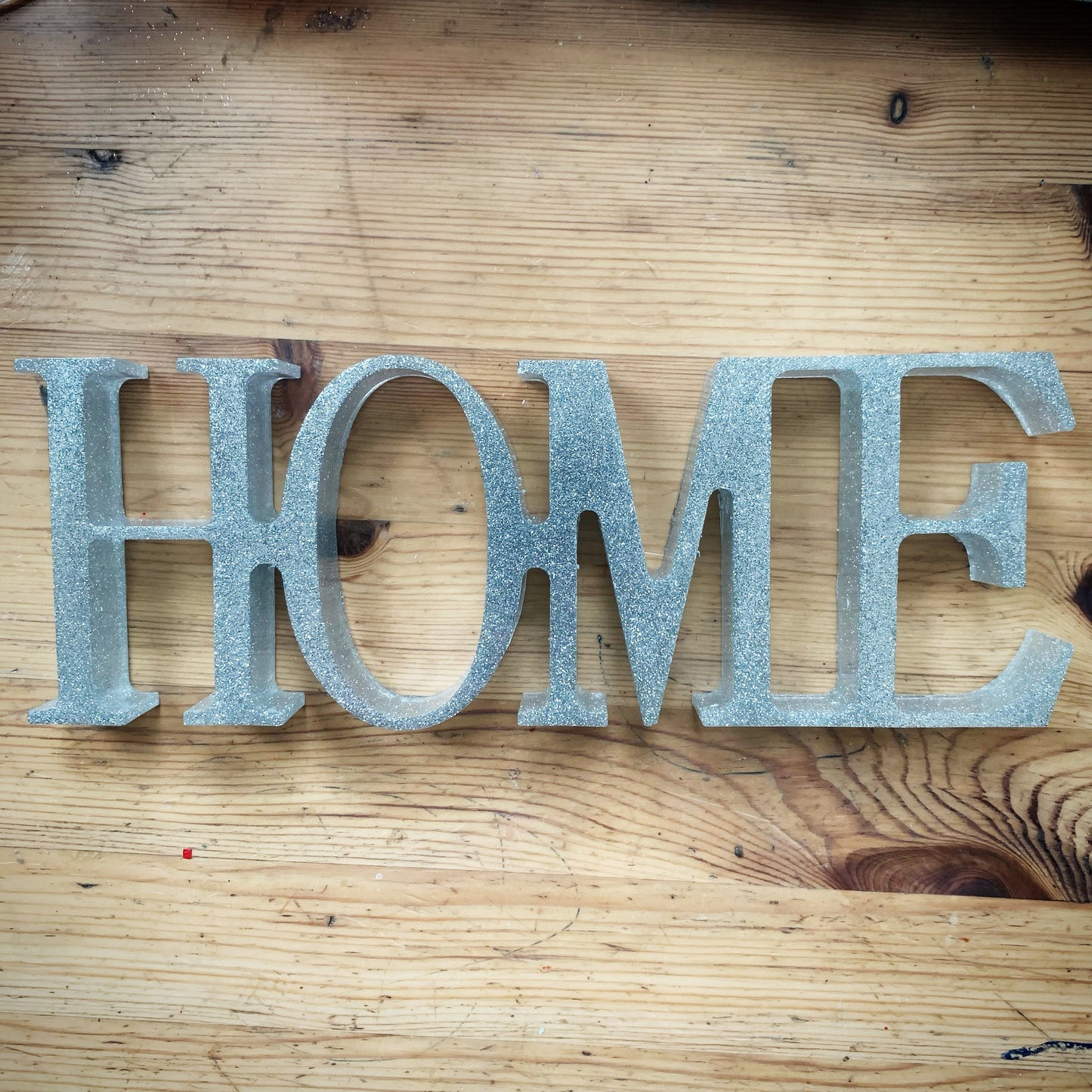Custom 3D Epoxy Resin Decorative Words | Personalized Home Decor & Gifts