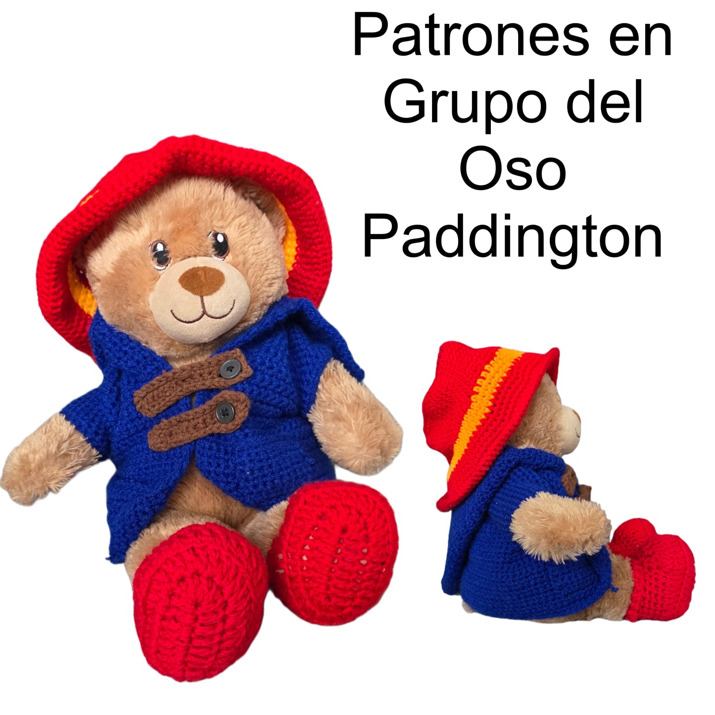 Pack de Patrones de Crochet Estilo Paddington – Gorro, Abrigo y Botas | PDF + Vídeo