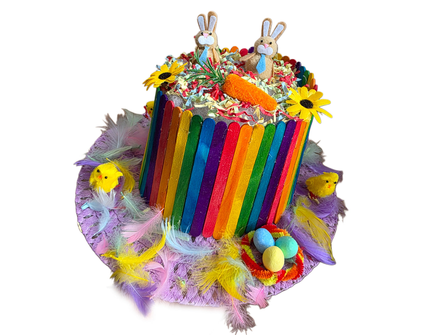 Handmade Personalised Easter Bonnet – Custom Kids’ Hat for Egg Hunts & Spring Fun
