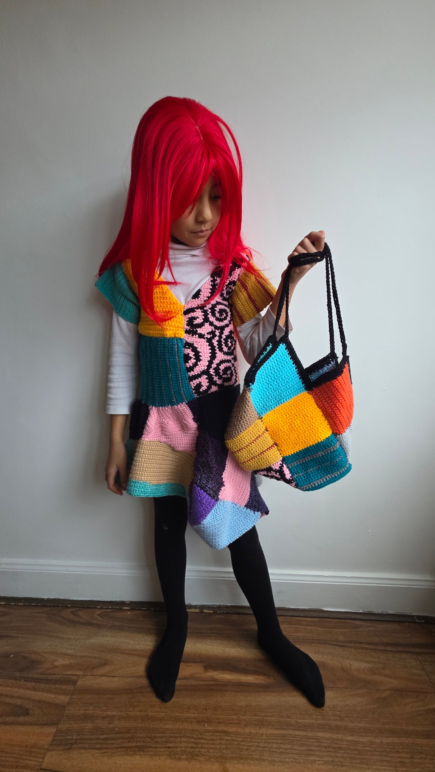 Handmade Crochet Halloween Beanies & Trick-or-Treat Bags – Jack, Pumpkin, Ghost, Spider Web 🎃🕷️