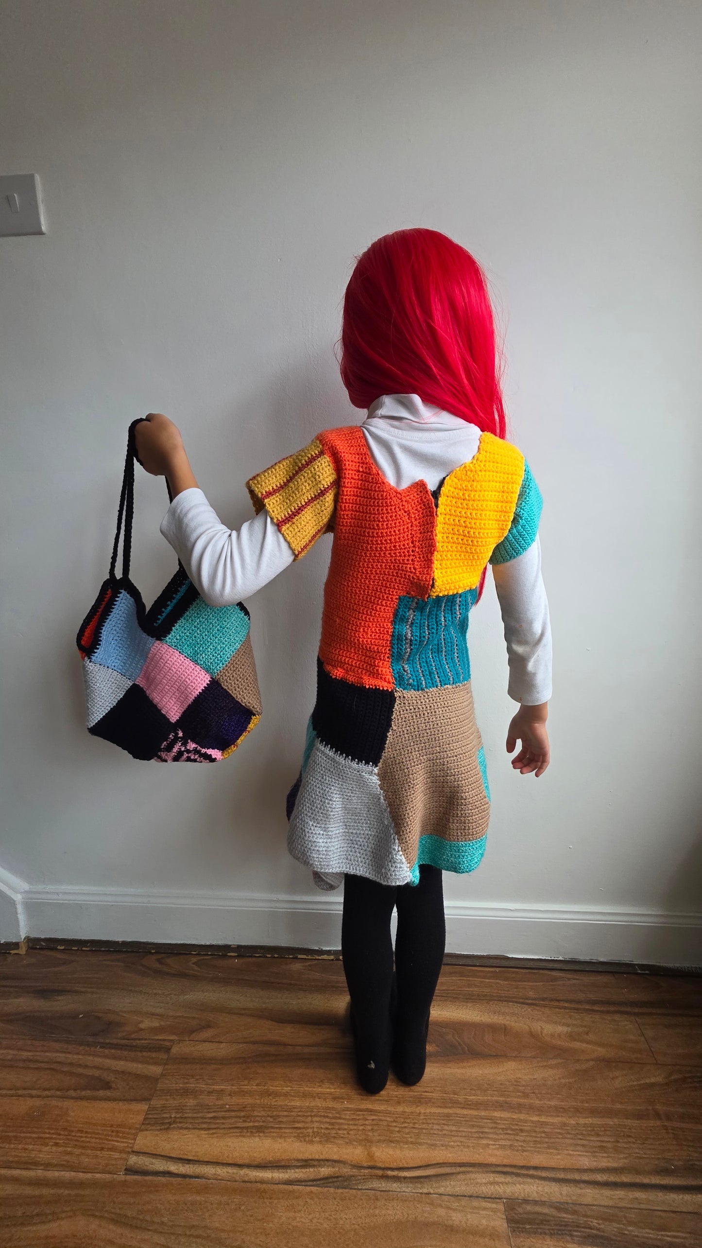 Handmade Crochet Halloween Beanies & Trick-or-Treat Bags – Jack, Pumpkin, Ghost, Spider Web 🎃🕷️