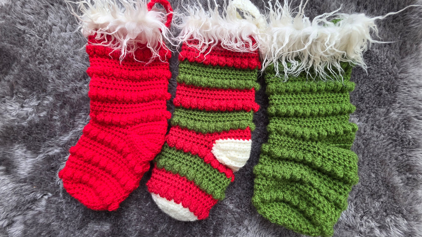 Crochet Christmas Stockings