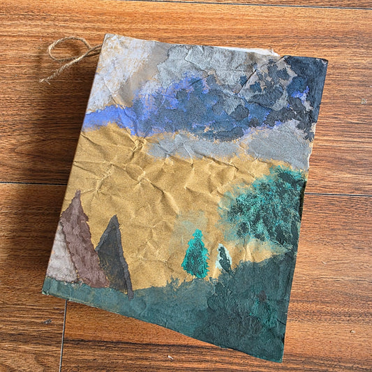 Personalised Handpainted Sketch Book – Custom Children’s Art Journal